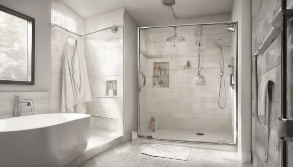 Assurez votre sécurité avec une barre de maintien douche