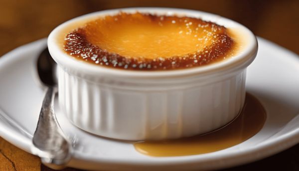 Des calories imprévues dans la crème brûlée
